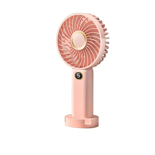 5 Speed Handheld Fan With Stand