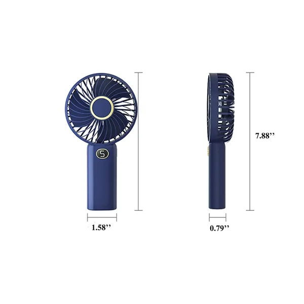5 Speed Handheld Fan With Stand