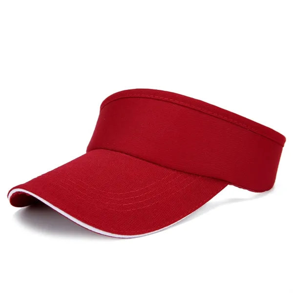 Adjustable Cotton Sun Visor Hat
