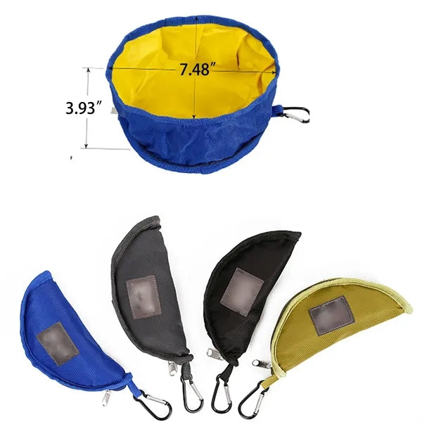 Collapsible Dog Travel Bowls