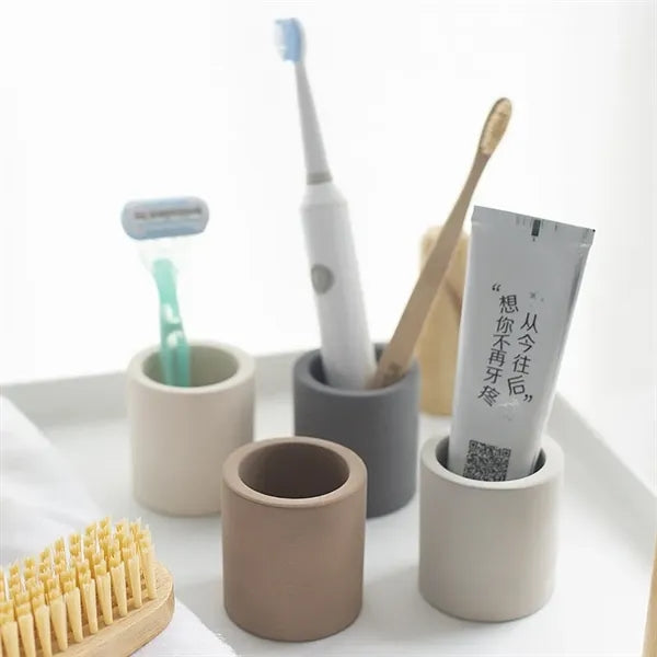 Diatomite Toothbrush Holder, Toothpaste Stand Shelf