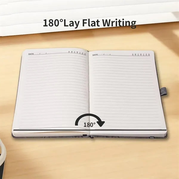 A5 PU Leather Marble Notebook