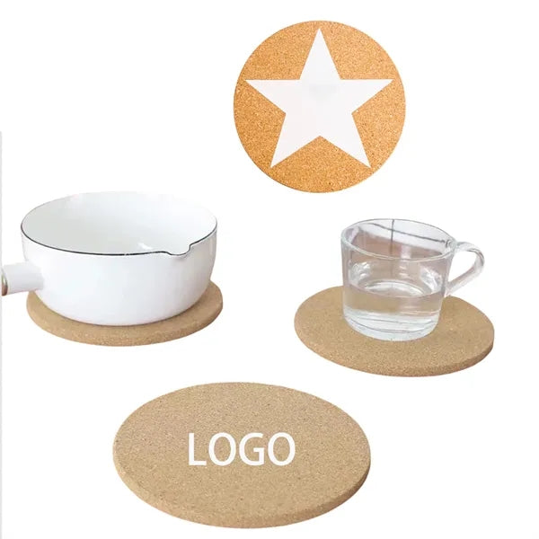 Round Cork Coasters