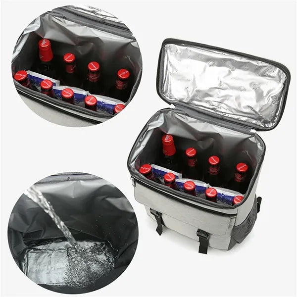 30L Insulated Lunch Freezer Picnics Bag Backpack