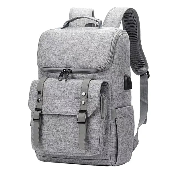 Vintage Travel Laptop Backpack