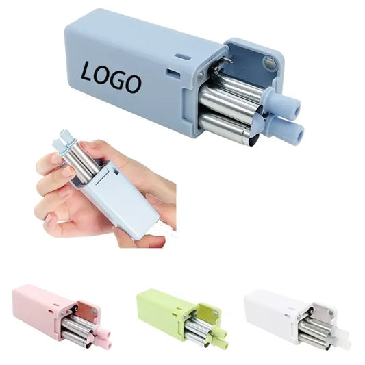 Collapsible Stainless Steel Straw Set