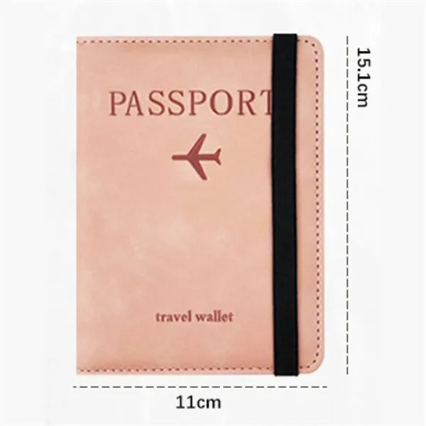Waterproof Rfid Blocking Travel Wallet Passport Holder