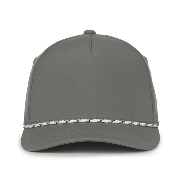 5 Panel Cap With Slight Pre-Curved Visor