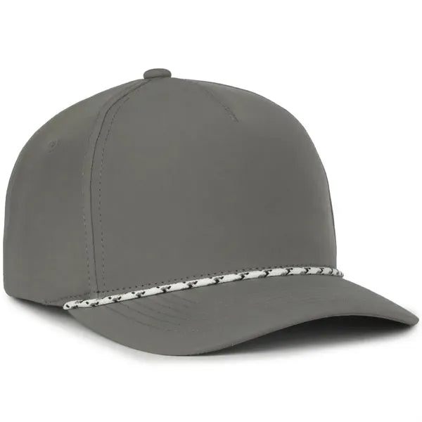 5 Panel Cap With Slight Pre-Curved Visor