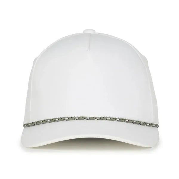 5 Panel Cap With Slight Pre-Curved Visor