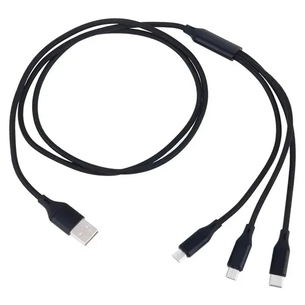 Imprinted Realm 3-in-1 Long Charging Cable