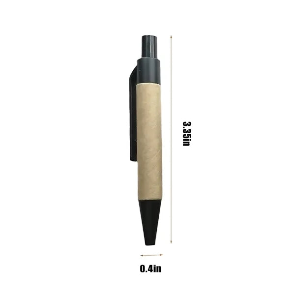 Kraft Paper Pens Mini Eco Friendly Writing Supplies