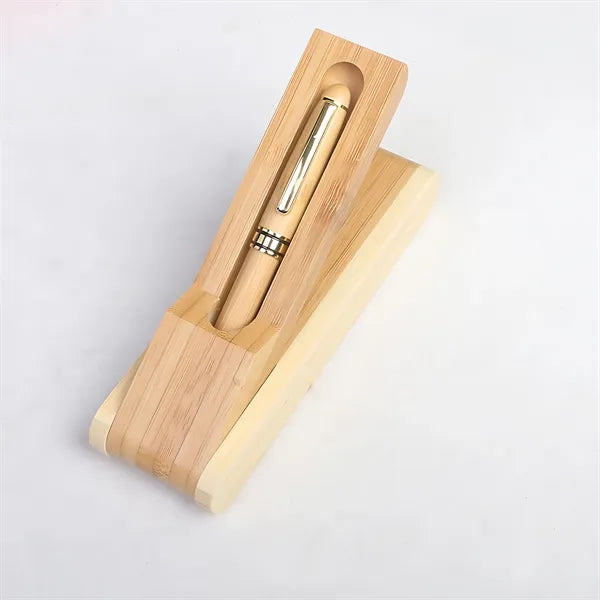 Bamboo Pen Set With Fine Nib For Calligraphy