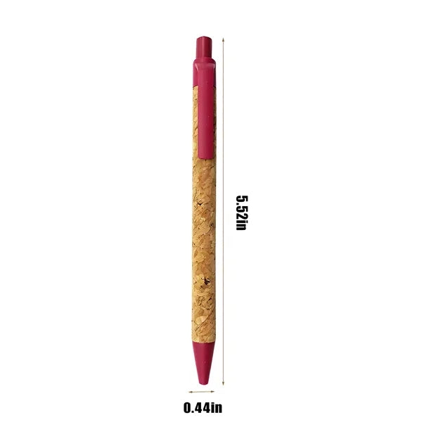 Wheat Ballpoint Pens With Natural Comfortable Grip