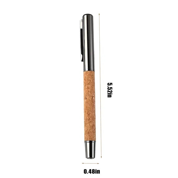 Wood Pen Grain With Comfort Grip Eco-Friendly
