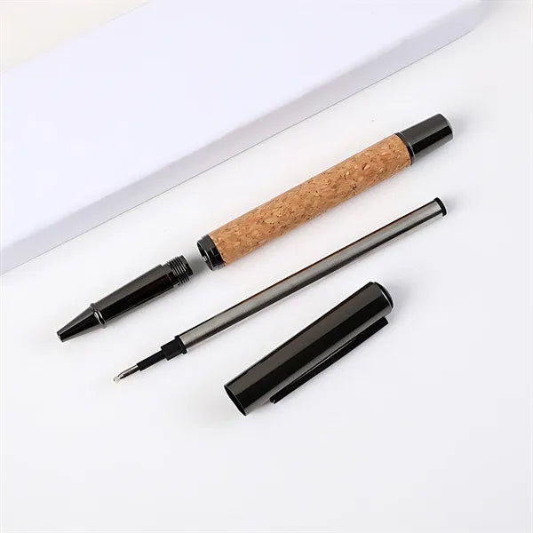 Wood Pen Grain With Comfort Grip Eco-Friendly