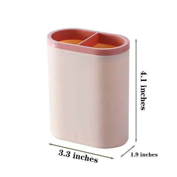 Plastic Pencil Holder Desktop Storage Pen Container
