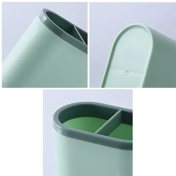 Plastic Pencil Holder Desktop Storage Pen Container