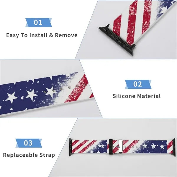 Logo Silicone Watch Bands Bulk