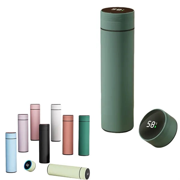 Smart Insulated Water Bottles with Digital Temperature