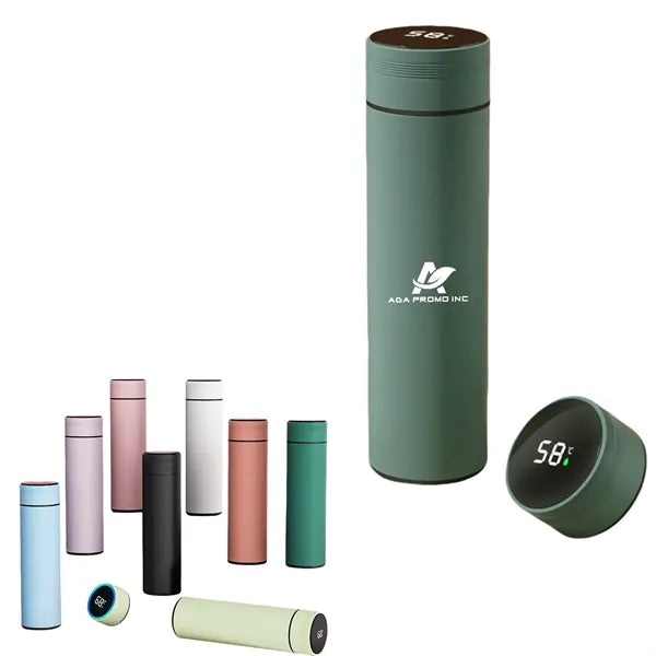 Smart Insulated Water Bottles with Digital Temperature