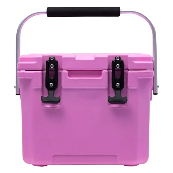 10L Hard Cooler with 2 Molded-in Cup Holders