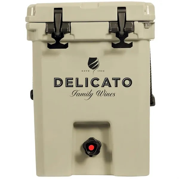 20L Drink Cooler with 2 Molded-in Beverage Holders