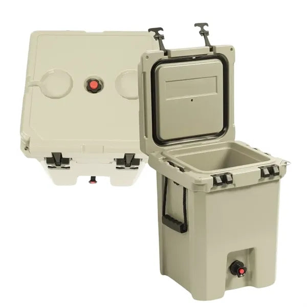 20L Drink Cooler with 2 Molded-in Beverage Holders