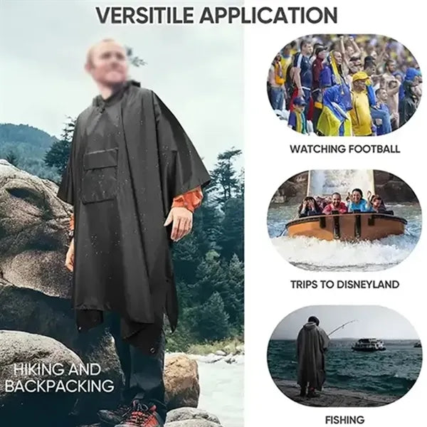 Multi Functional Three In One Outdoor Raincoat