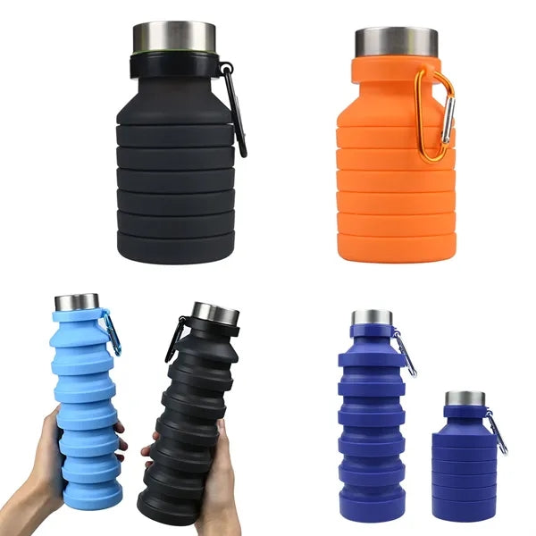 Collapsible Silicone Water Bottle