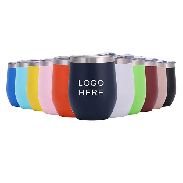 12 oz Insulated Wine Tumbler