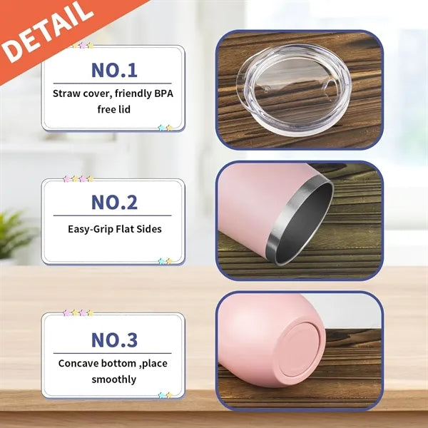 12 oz Insulated Wine Tumbler