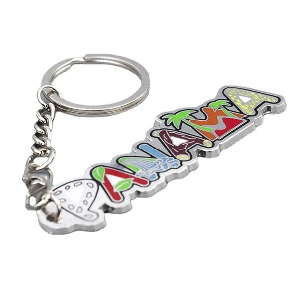 Metal Photo Keychain Handmade Custom Keychain