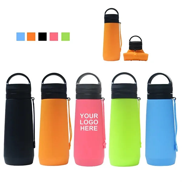 25oz Silicone Sports Bottle