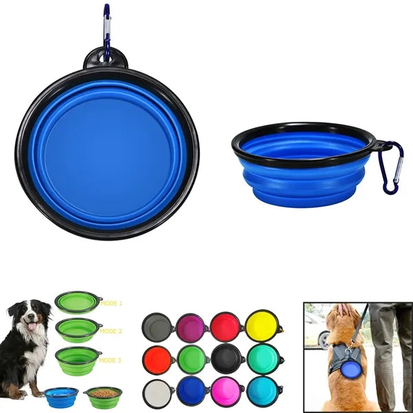 12oz Silicone Collapsible Dog Bowl