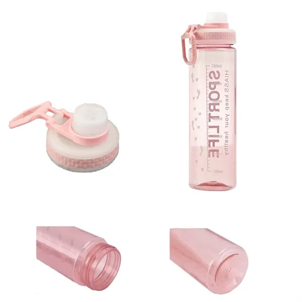 25oz.Plastic Sports Water Bottles w/ Flip Lid