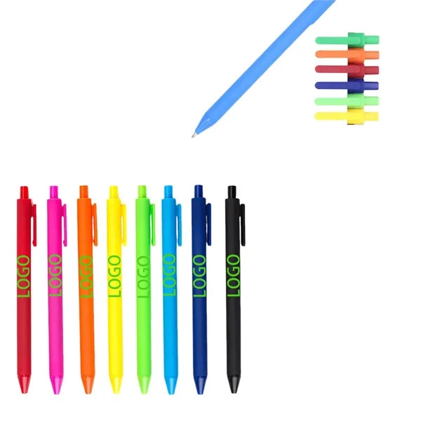 Retractable Color Ballpoint Pen