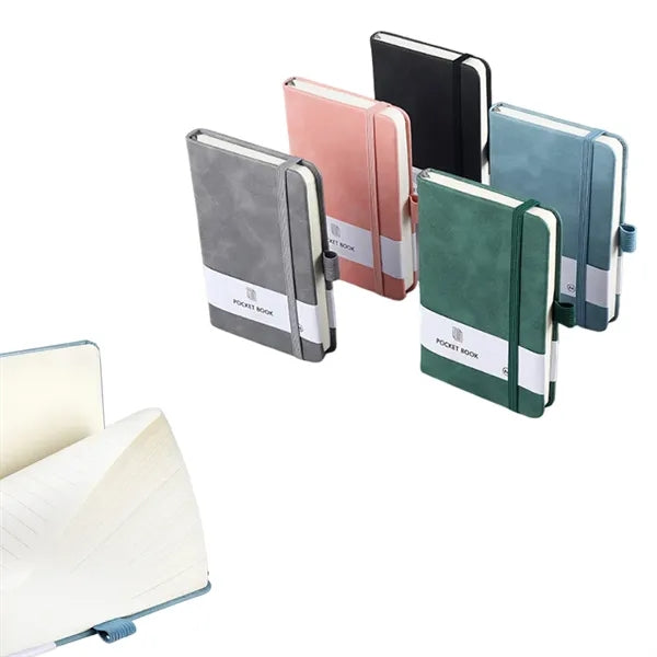 PU Notebook With Elastic Band