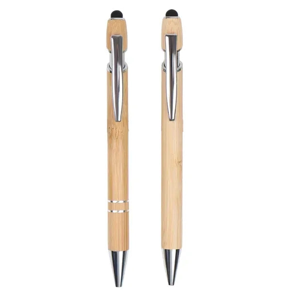 Engraved Bamboo Alpha Stylus Pen