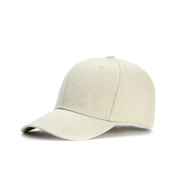 Unisex Plain High Top Baseball Cap
