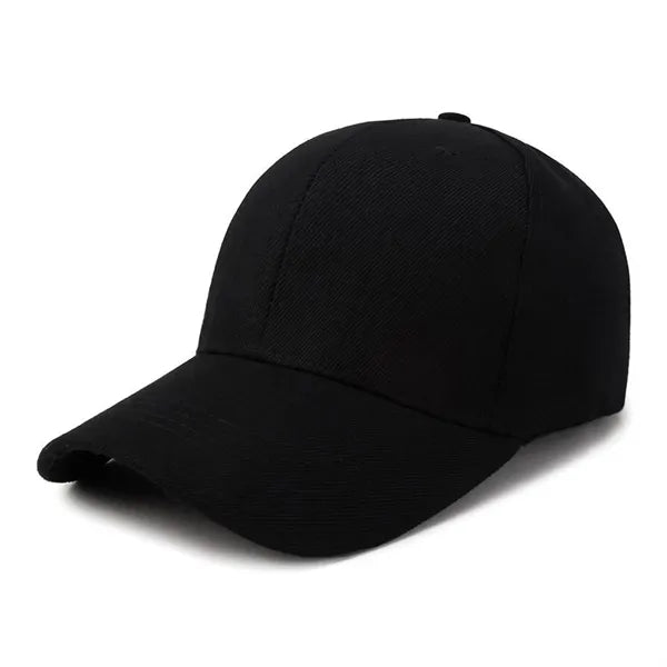 Unisex Plain High Top Baseball Cap