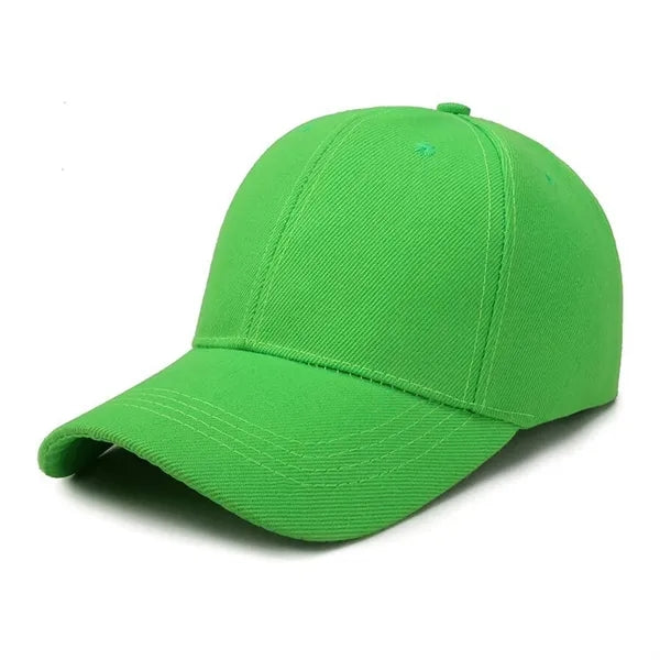 Unisex Plain High Top Baseball Cap