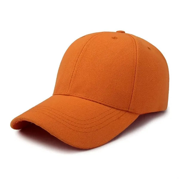 Unisex Plain High Top Baseball Cap