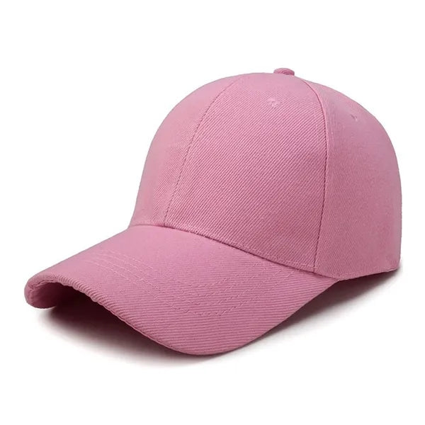 Unisex Plain High Top Baseball Cap
