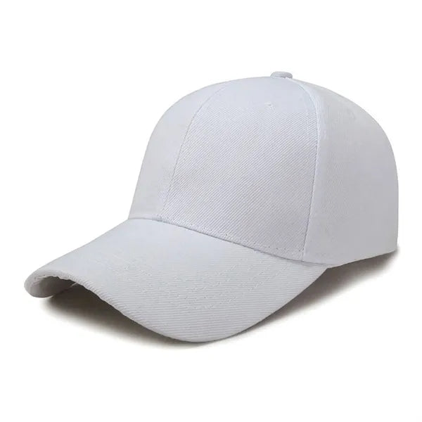 Unisex Plain High Top Baseball Cap