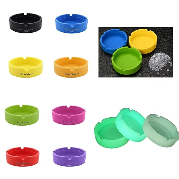 Silicone Ashtray With High Temperature Heat Resistant