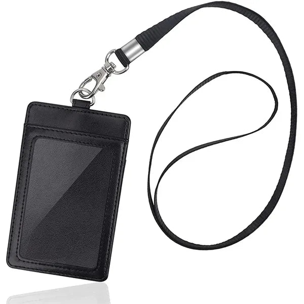 Leather Id Badge Holder