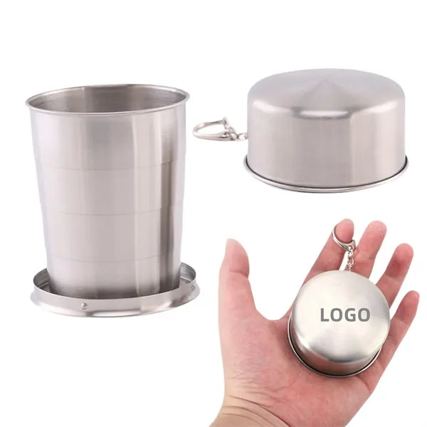 Collapsible 9OZ 304 Stainless Steel Cup