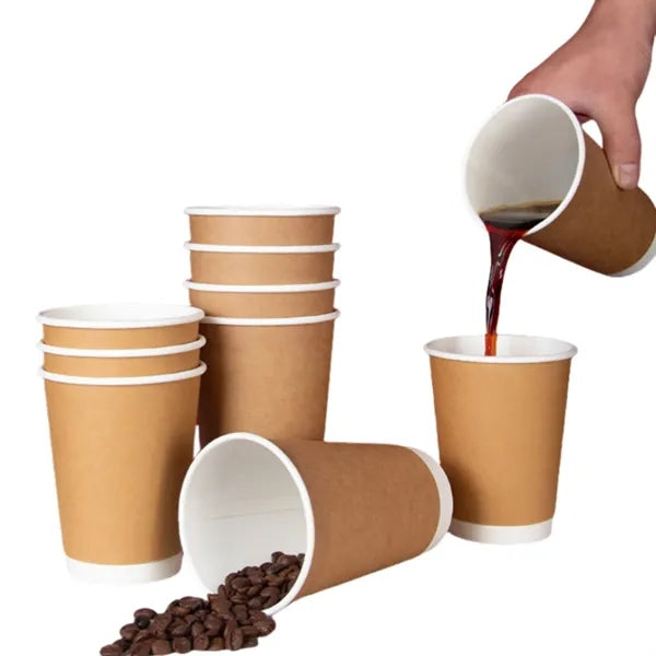 16oz Disposable Kraft Paper Cup