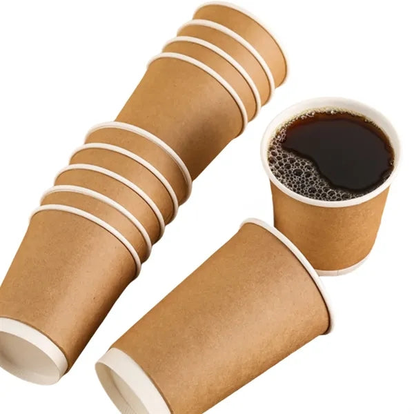 16oz Disposable Kraft Paper Cup